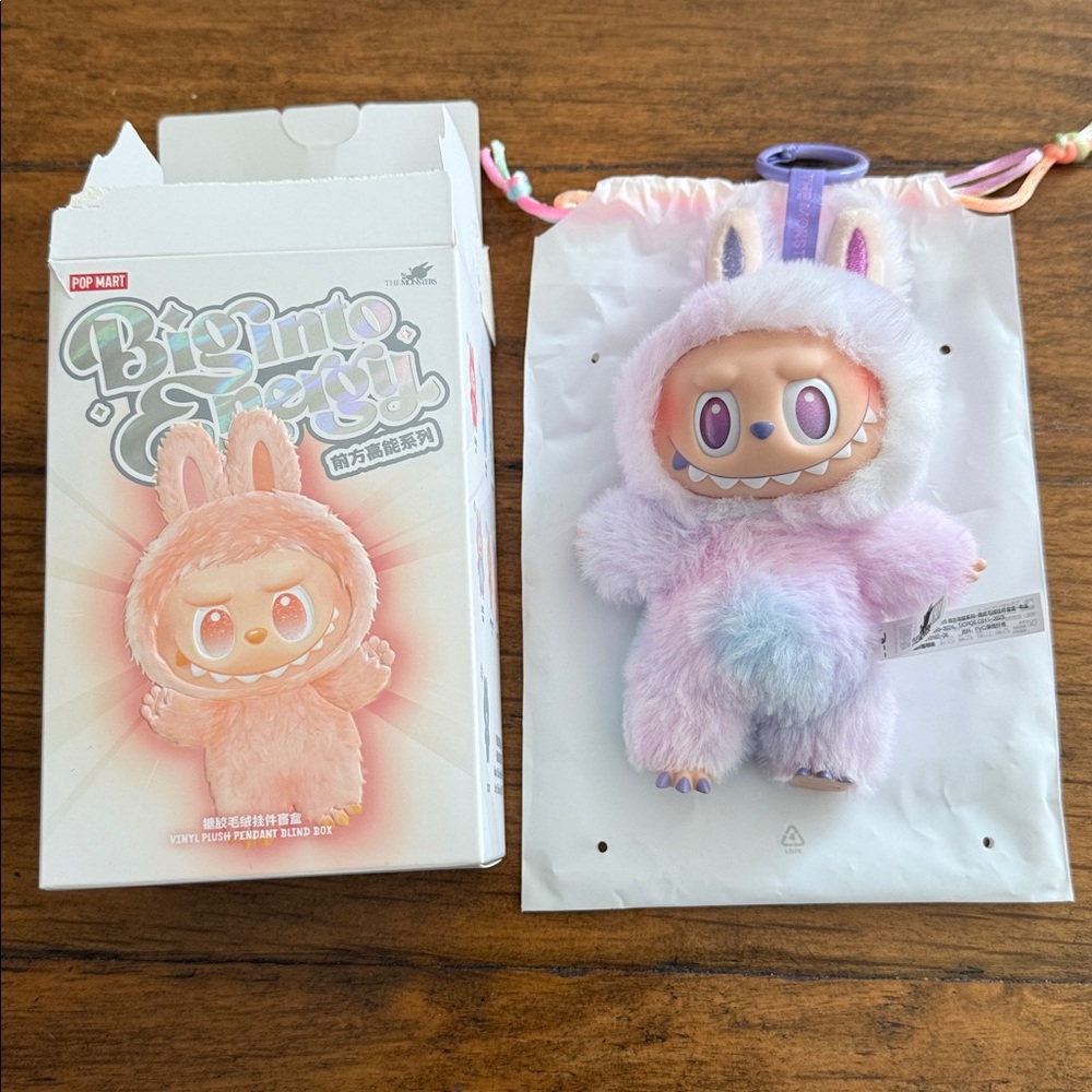 “Luck”, Authentic, Brand New, Big Into Energy “Luck” Labubu